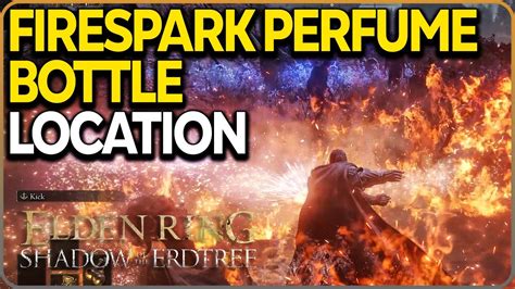 firespark perfume bottle location.